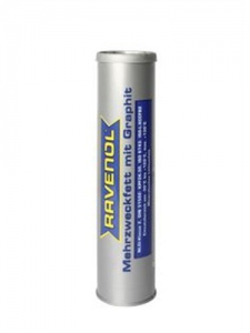 RAVENOL Смазка с графитом Mehrzweckfett m. Graphit (0,4кг) new